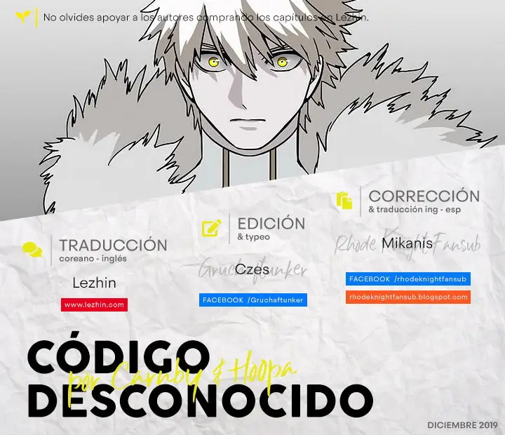 Código Desconocido (2016) - Capítulo 77 - Página 1 - LectorTMOo