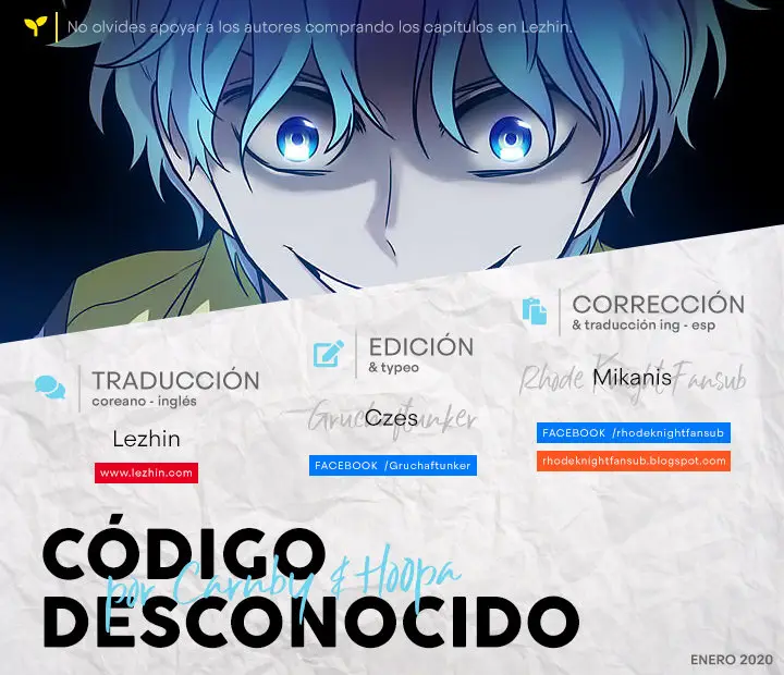 Código Desconocido (2016) - Capítulo 78 - Página 1 - LectorTMOo