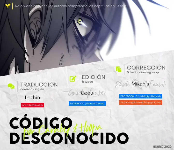 Código Desconocido (2016) - Capítulo 79 - Página 1 - LectorTMOo