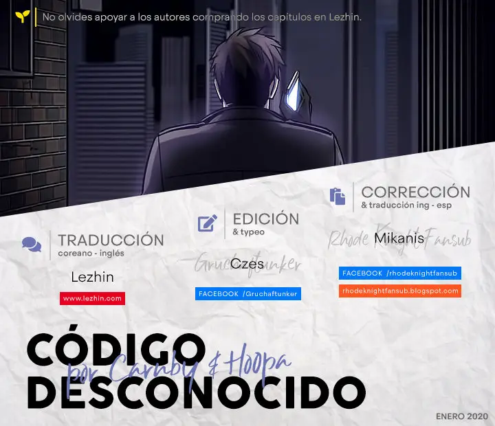 Código Desconocido (2016) - Capítulo 82 - Página 1 - LectorTMOo