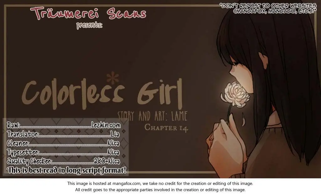Colorless Girl (2016) - Capítulo 14 - Página 1 - LectorTMOo