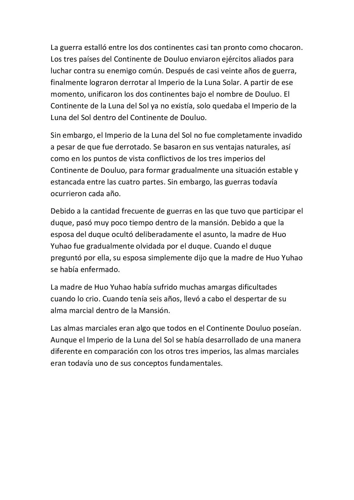 combat continent 2 (novela) - Capítulo 1 - Página 5 - LectorTMOo
