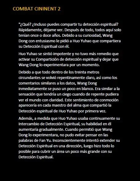 combat continent 2 (novela) - Capítulo 10.3 - Página 7 - LectorTMOo