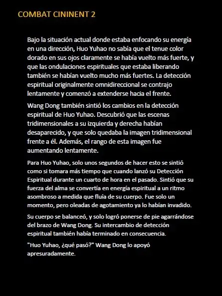 combat continent 2 (novela) - Capítulo 10.3 - Página 8 - LectorTMOo