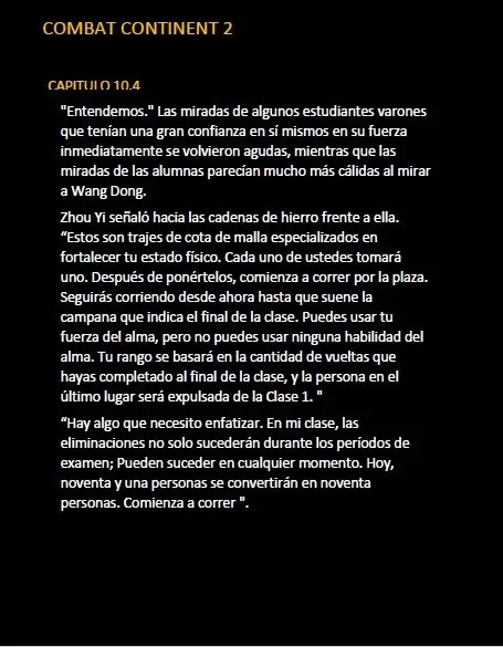 combat continent 2 (novela) - Capítulo 10.4 - Página 5 - LectorTMOo