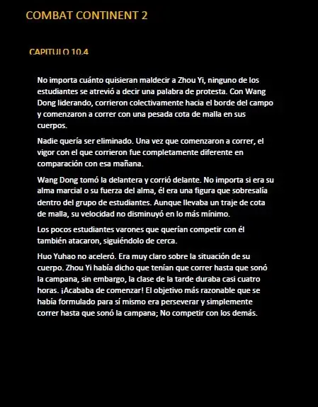 combat continent 2 (novela) - Capítulo 10.4 - Página 7 - LectorTMOo