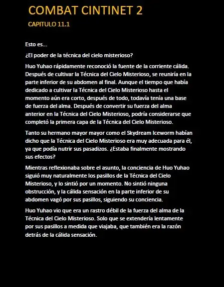 combat continent 2 (novela) - Capítulo 11.1 - Página 4 - LectorTMOo