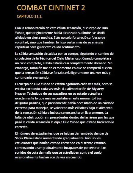 combat continent 2 (novela) - Capítulo 11.1 - Página 7 - LectorTMOo