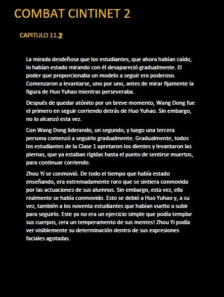 combat continent 2 (novela) - Capítulo 11.2 - Página 4 - LectorTMOo