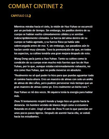 combat continent 2 (novela) - Capítulo 11.2 - Página 6 - LectorTMOo