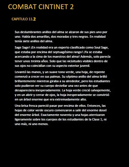 combat continent 2 (novela) - Capítulo 11.2 - Página 7 - LectorTMOo