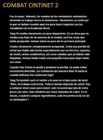 combat continent 2 (novela) - Capítulo 11.4 - Página 4 - LectorTMOo