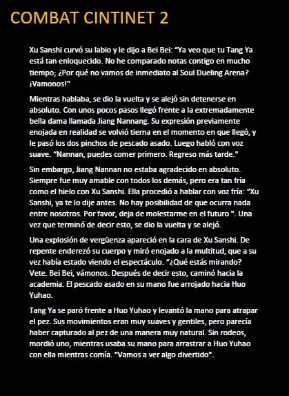 combat continent 2 (novela) - Capítulo 12.2 - Página 5 - LectorTMOo