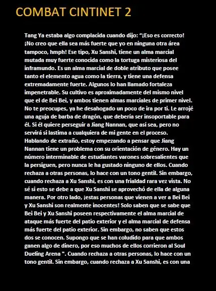 combat continent 2 (novela) - Capítulo 12.3 - Página 4 - LectorTMOo