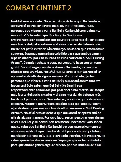 combat continent 2 (novela) - Capítulo 12.3 - Página 5 - LectorTMOo