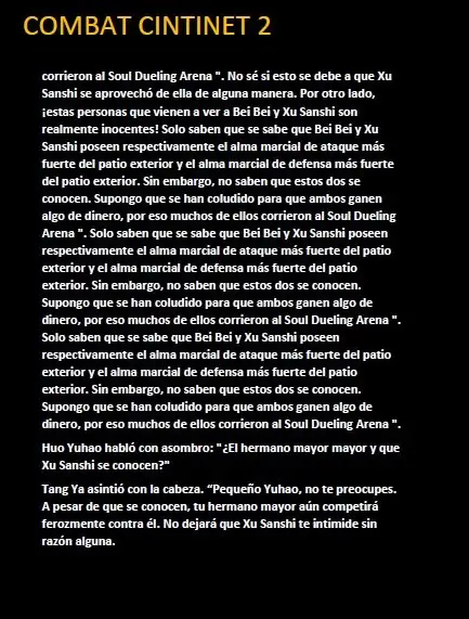 combat continent 2 (novela) - Capítulo 12.3 - Página 6 - LectorTMOo