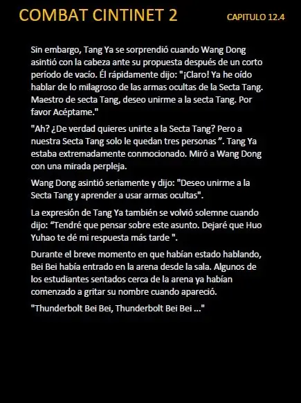 combat continent 2 (novela) - Capítulo 12.4 - Página 6 - LectorTMOo