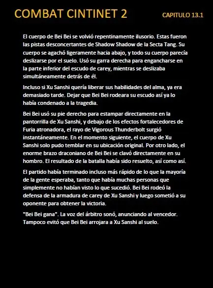 combat continent 2 (novela) - Capítulo 13.1 - Página 6 - LectorTMOo