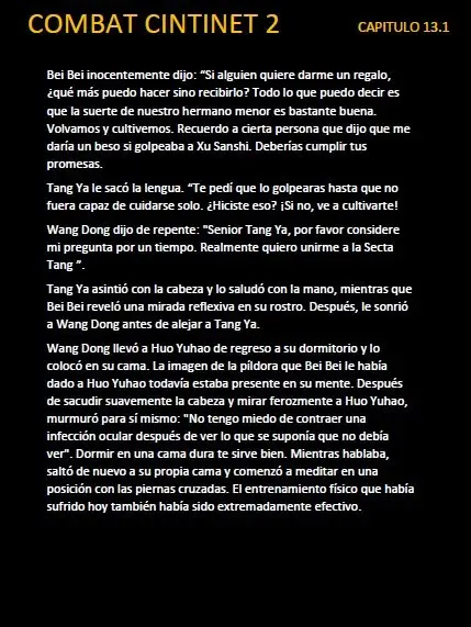 combat continent 2 (novela) - Capítulo 13.1 - Página 12 - LectorTMOo