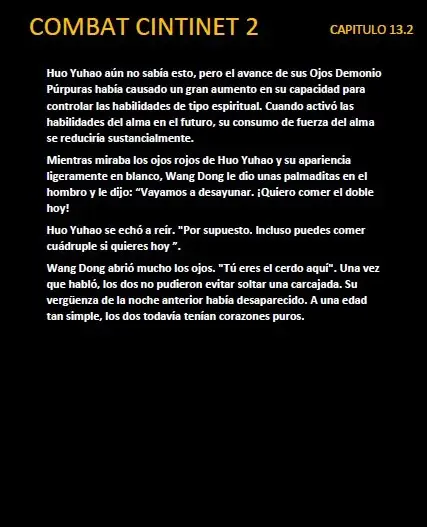 combat continent 2 (novela) - Capítulo 13.2 - Página 8 - LectorTMOo