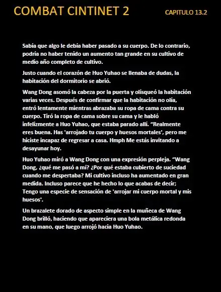 combat continent 2 (novela) - Capítulo 13.2 - Página 10 - LectorTMOo
