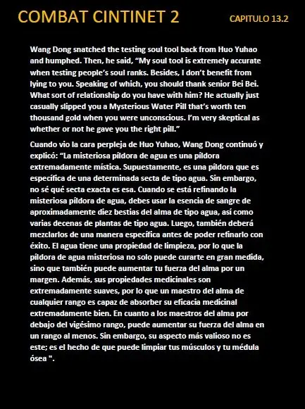 combat continent 2 (novela) - Capítulo 13.2 - Página 12 - LectorTMOo
