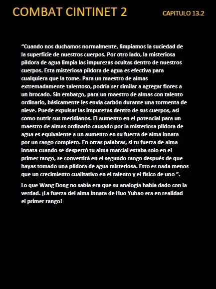 combat continent 2 (novela) - Capítulo 13.2 - Página 13 - LectorTMOo
