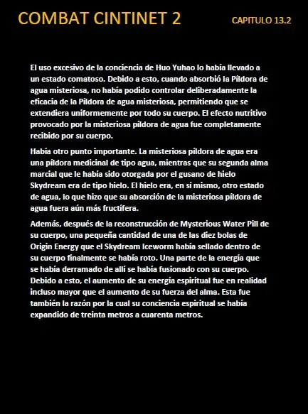 combat continent 2 (novela) - Capítulo 13.2 - Página 15 - LectorTMOo