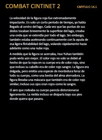 combat continent 2 (novela) - Capítulo 14.1 - Página 6 - LectorTMOo