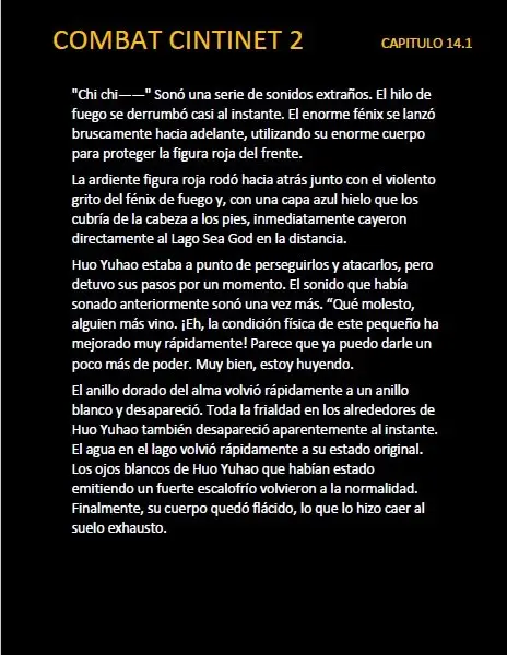 combat continent 2 (novela) - Capítulo 14.1 - Página 13 - LectorTMOo