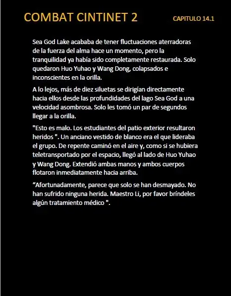 combat continent 2 (novela) - Capítulo 14.1 - Página 14 - LectorTMOo
