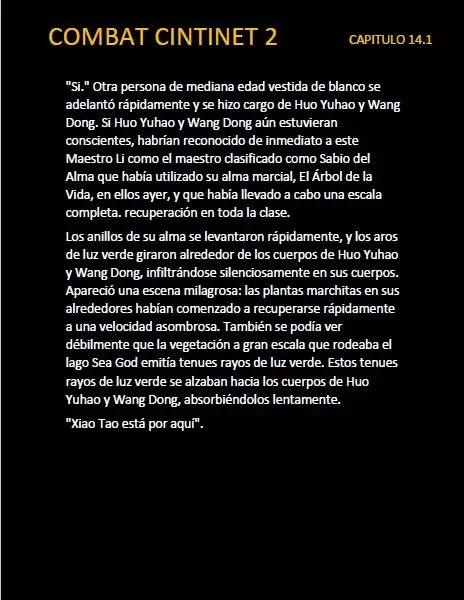 combat continent 2 (novela) - Capítulo 14.1 - Página 15 - LectorTMOo