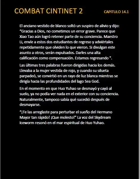 combat continent 2 (novela) - Capítulo 14.1 - Página 17 - LectorTMOo