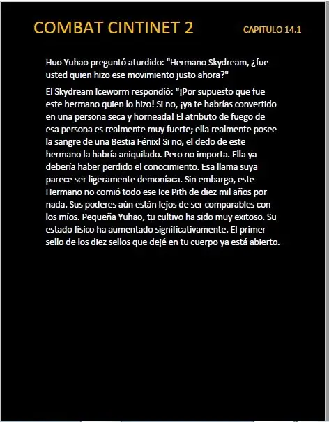 combat continent 2 (novela) - Capítulo 14.1 - Página 18 - LectorTMOo