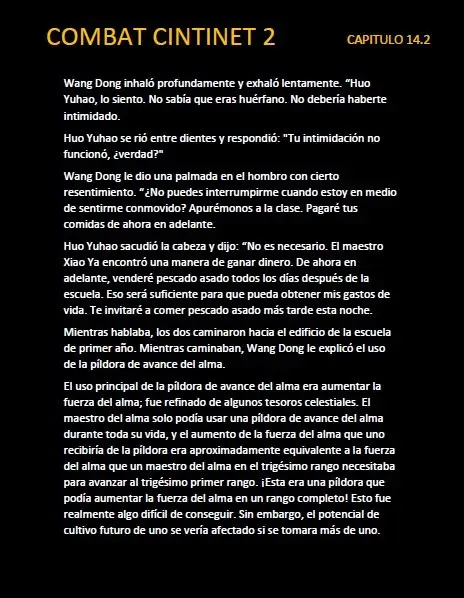 combat continent 2 (novela) - Capítulo 14.2 - Página 6 - LectorTMOo