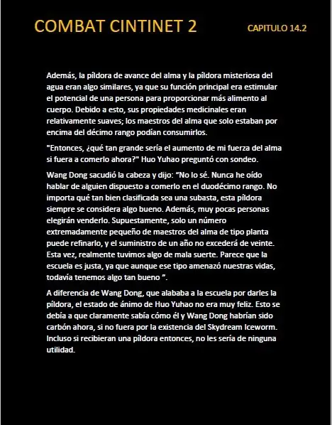 combat continent 2 (novela) - Capítulo 14.2 - Página 7 - LectorTMOo