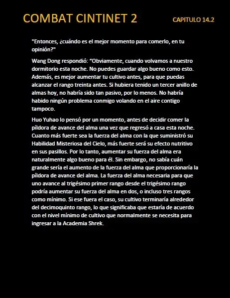combat continent 2 (novela) - Capítulo 14.2 - Página 8 - LectorTMOo