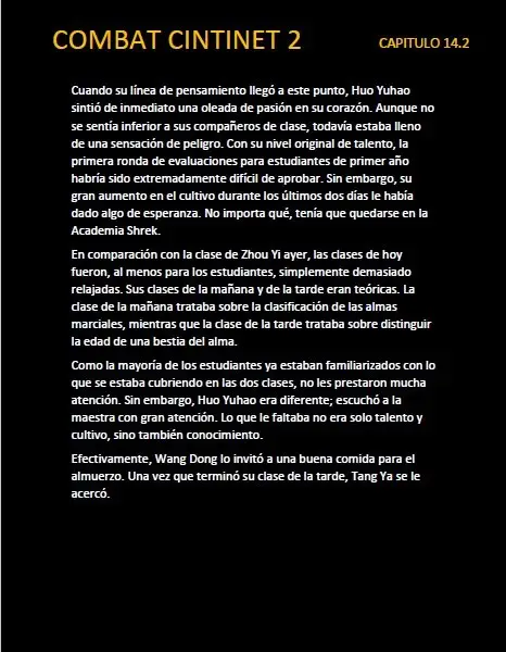 combat continent 2 (novela) - Capítulo 14.2 - Página 9 - LectorTMOo