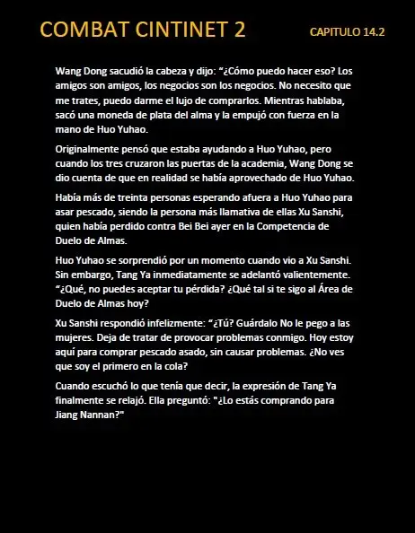combat continent 2 (novela) - Capítulo 14.2 - Página 12 - LectorTMOo