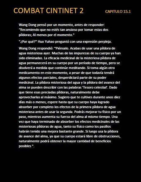 combat continent 2 (novela) - Capítulo 15.1 - Página 8 - LectorTMOo