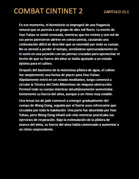 combat continent 2 (novela) - Capítulo 15.1 - Página 10 - LectorTMOo