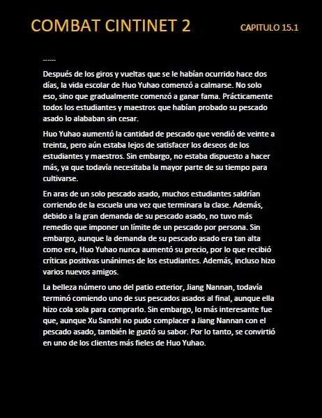 combat continent 2 (novela) - Capítulo 15.1 - Página 11 - LectorTMOo