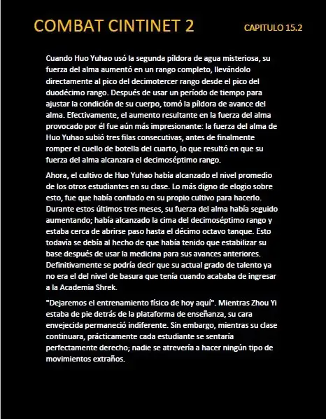 combat continent 2 (novela) - Capítulo 15.2 - Página 5 - LectorTMOo
