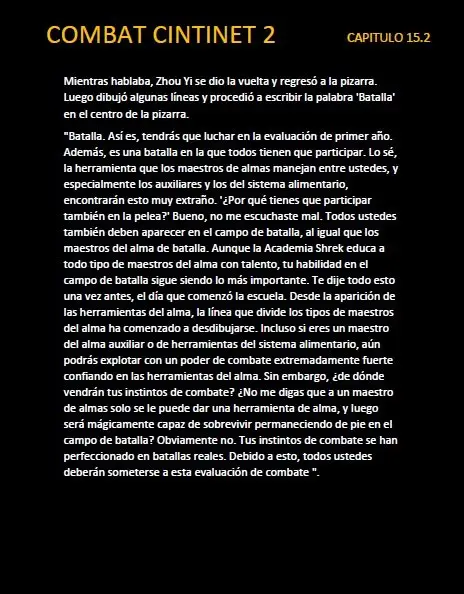 combat continent 2 (novela) - Capítulo 15.2 - Página 9 - LectorTMOo