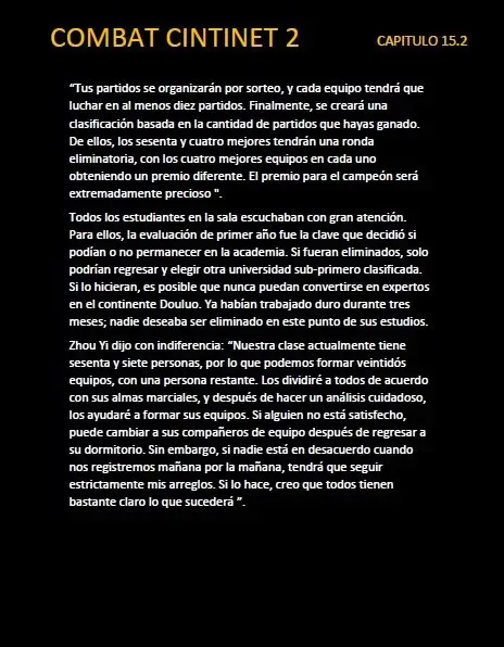 combat continent 2 (novela) - Capítulo 15.2 - Página 11 - LectorTMOo
