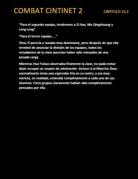 combat continent 2 (novela) - Capítulo 15.2 - Página 14 - LectorTMOo