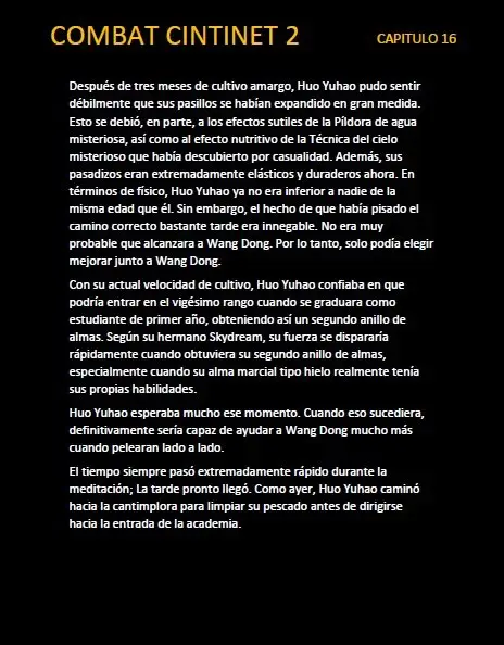 combat continent 2 (novela) - Capítulo 16 - Página 8 - LectorTMOo