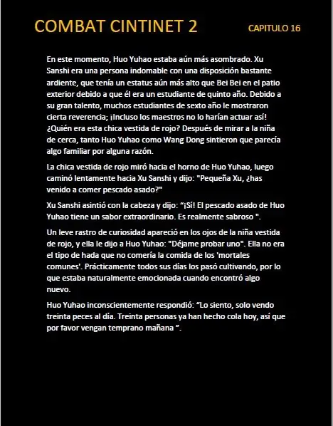 combat continent 2 (novela) - Capítulo 16 - Página 12 - LectorTMOo