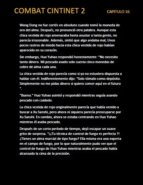 combat continent 2 (novela) - Capítulo 16 - Página 14 - LectorTMOo