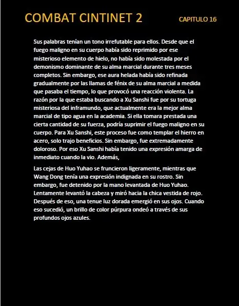combat continent 2 (novela) - Capítulo 16 - Página 16 - LectorTMOo